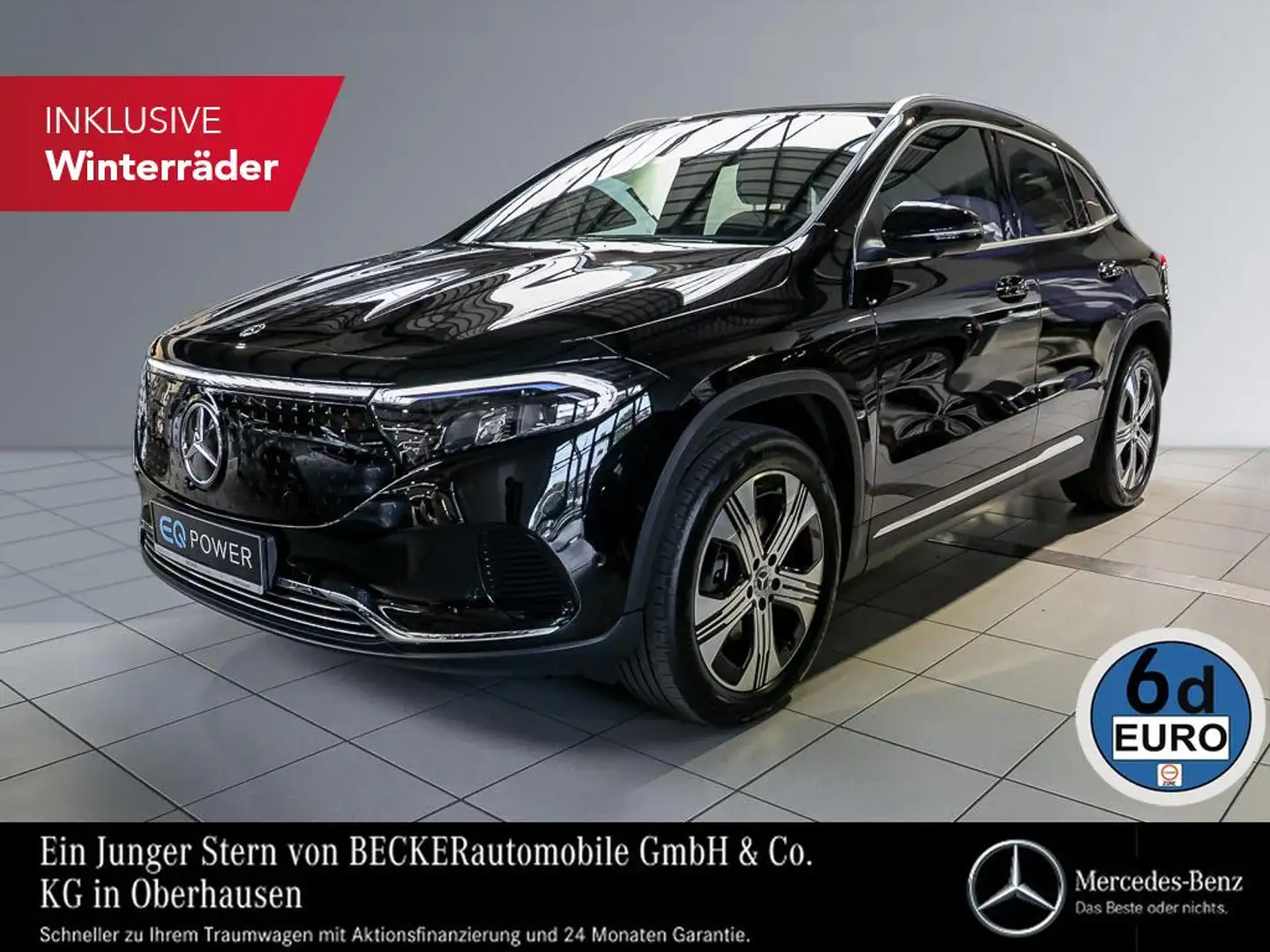 Mercedes-Benz EQA 300 4M PRORGRESSIVE 360°Kamera WINTERPAKET Noir - 1