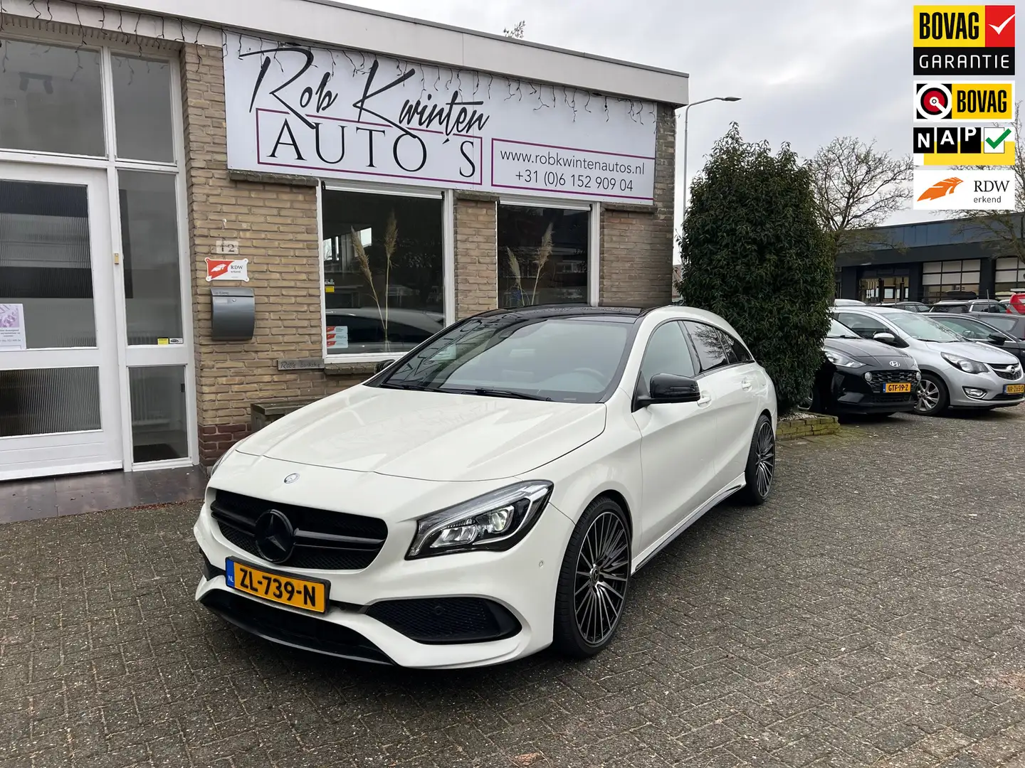 Mercedes-Benz CLA 250 Shooting Brake Prestige Automaat / AMG Styling Wit - 1