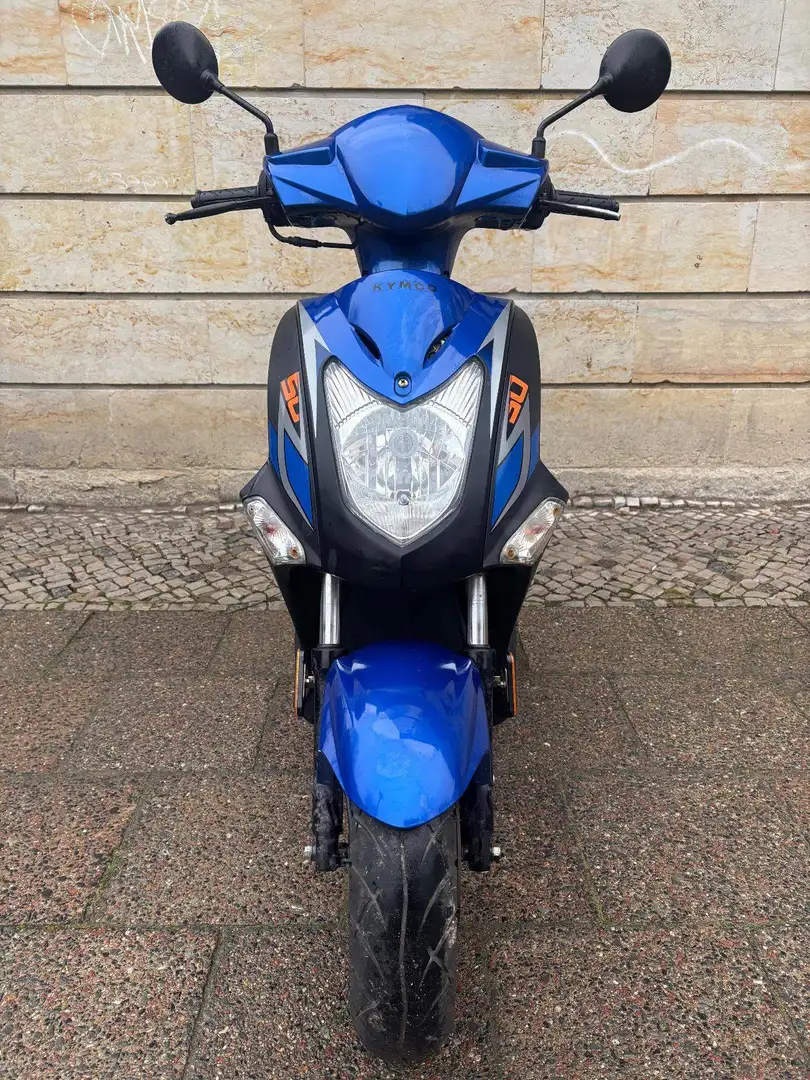 Kymco Agility 50 E5 Bleu - 1