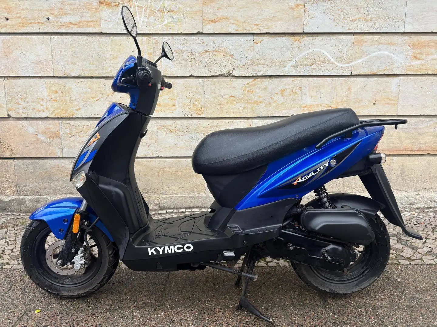 Kymco Agility 50 E5 Bleu - 2