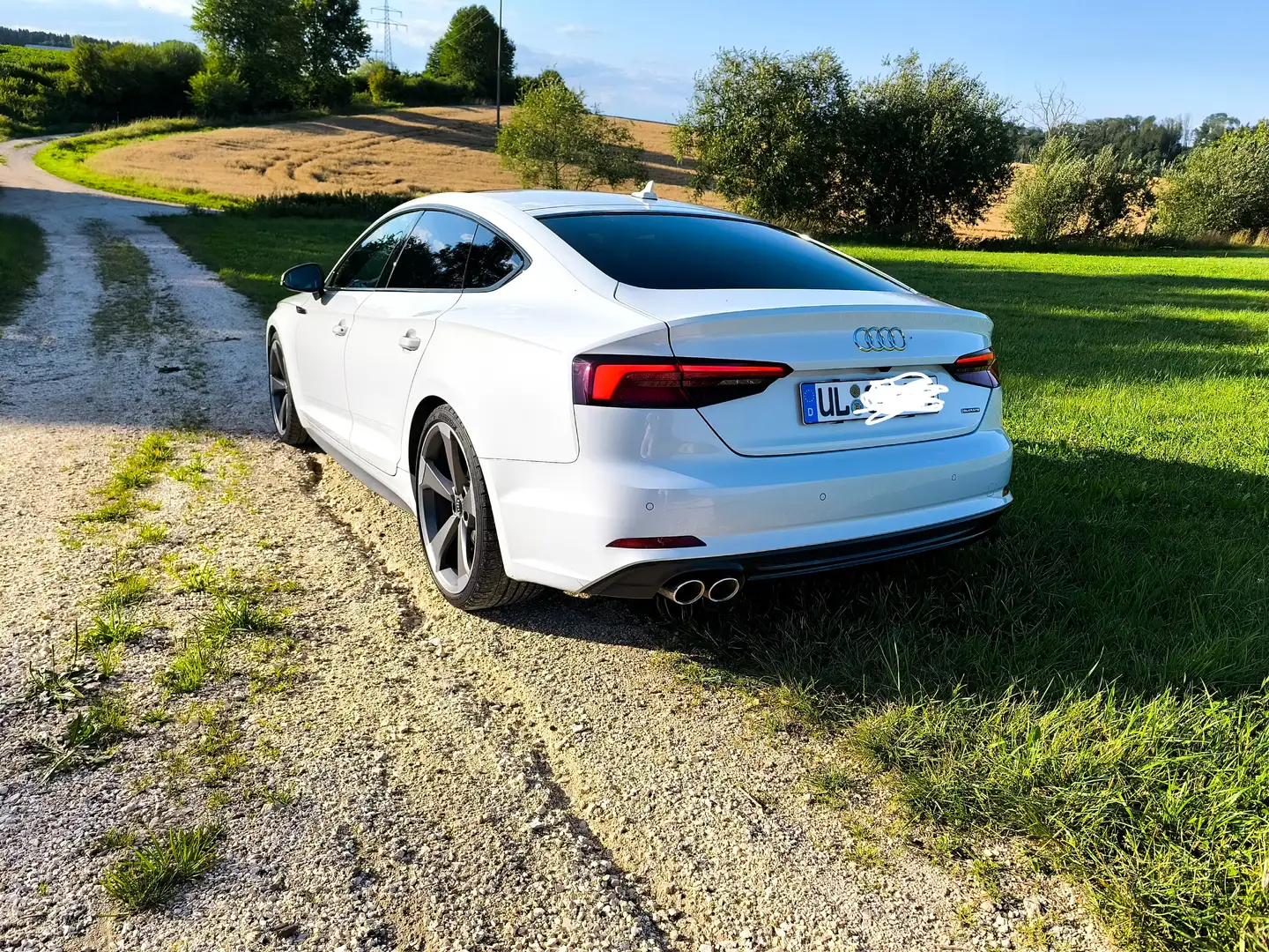 Audi A5 A5 S-Line 4WD *Voll* Matrix B&O Massage Stndhz 20" Weiß - 2
