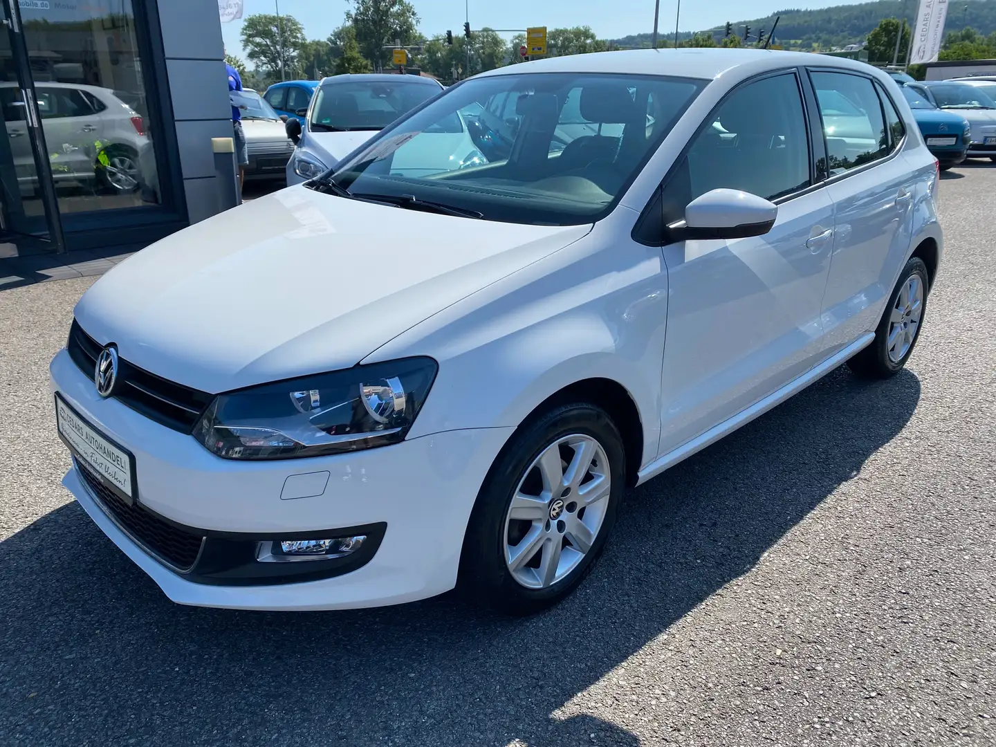 Volkswagen Polo V 1.4 Highline 1.Hand Einparkhilfe Zahnriemen NEU Weiß - 1