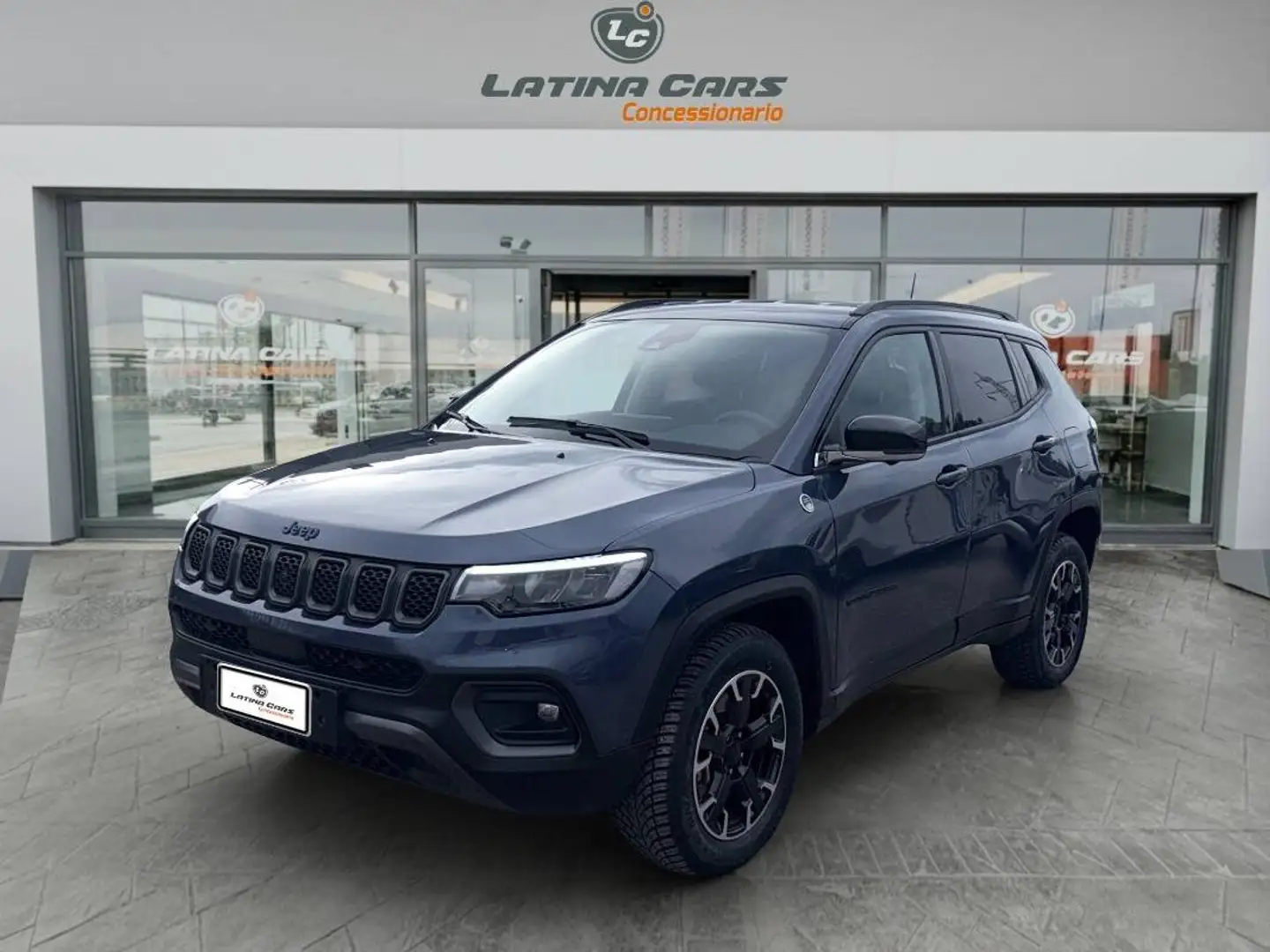 Jeep Compass 1.3 turbo t4 phev Trailhawk 4xe auto Con NAVIG. Blauw - 1