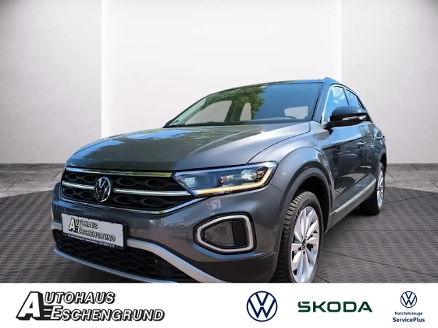 Volkswagen T-Roc 1.5 TSI DSG Style MATRIX-LED ACC NAVI AHK ALLWETT Grau - 1