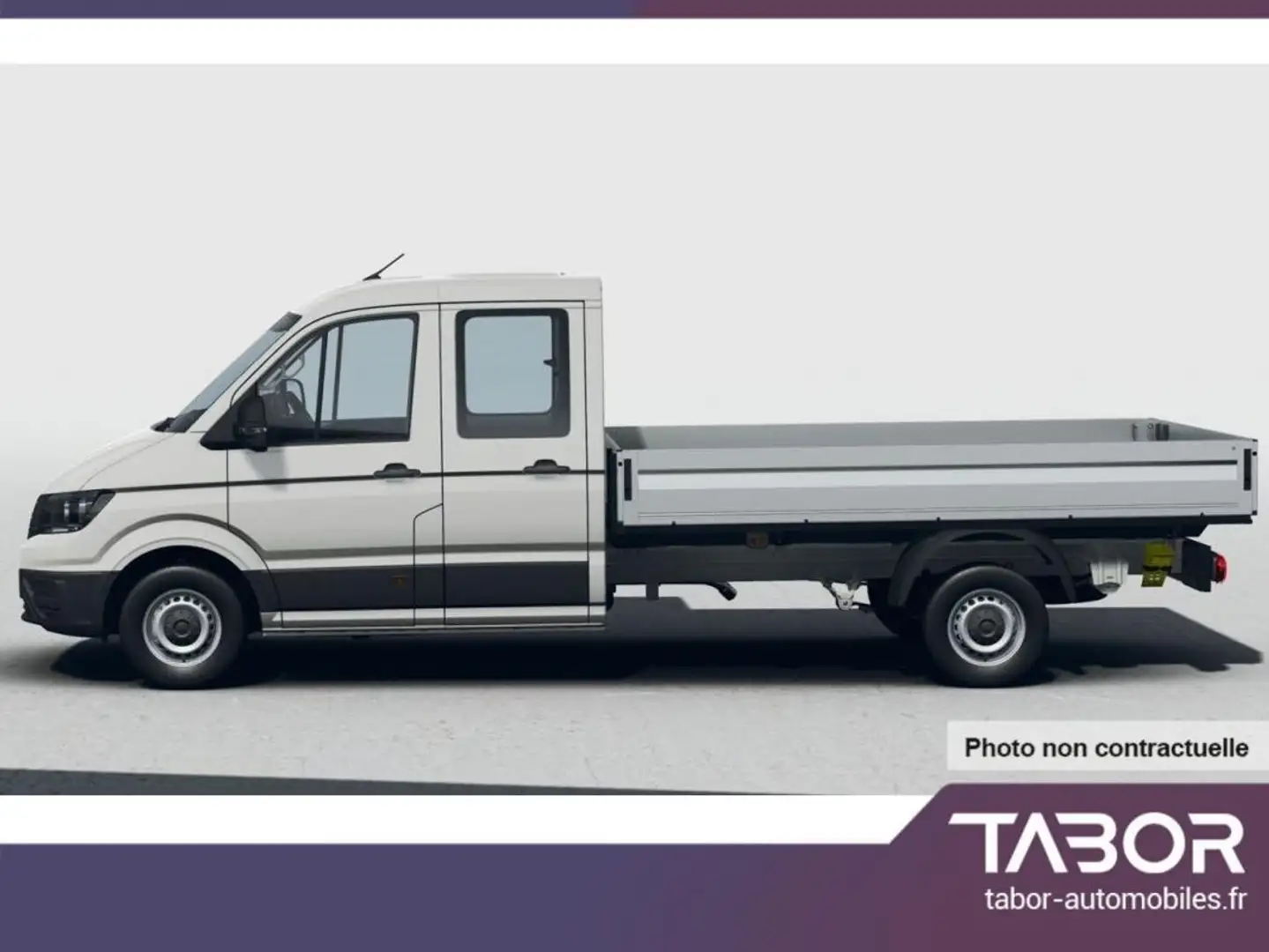 Volkswagen Crafter Pritsche DoKa 35 2.0 TDI 177 Blanc - 2