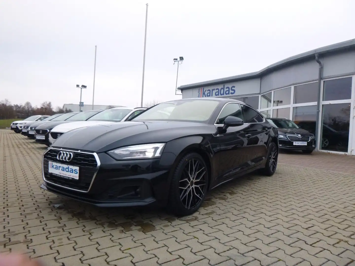 Audi A5 Sportback 35 TDI AUT/Leder/NAV/KAM/SHZ Schwarz - 1