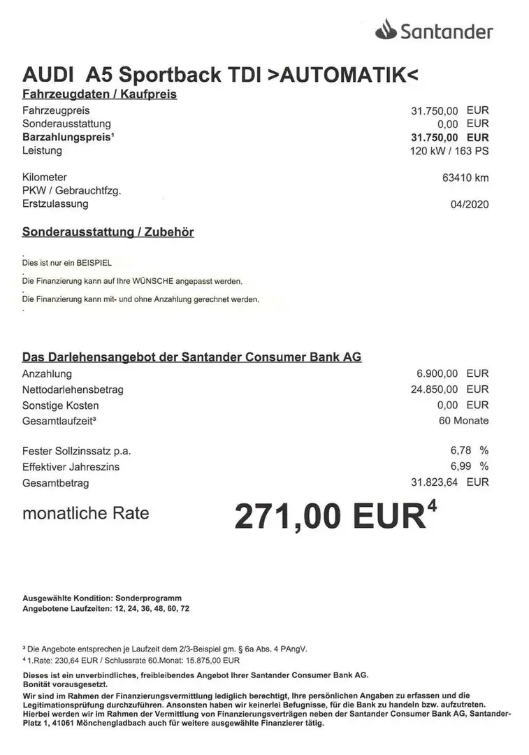 Audi A5 Sportback 35 TDI AUT/Leder/NAV/KAM/SHZ Schwarz - 2