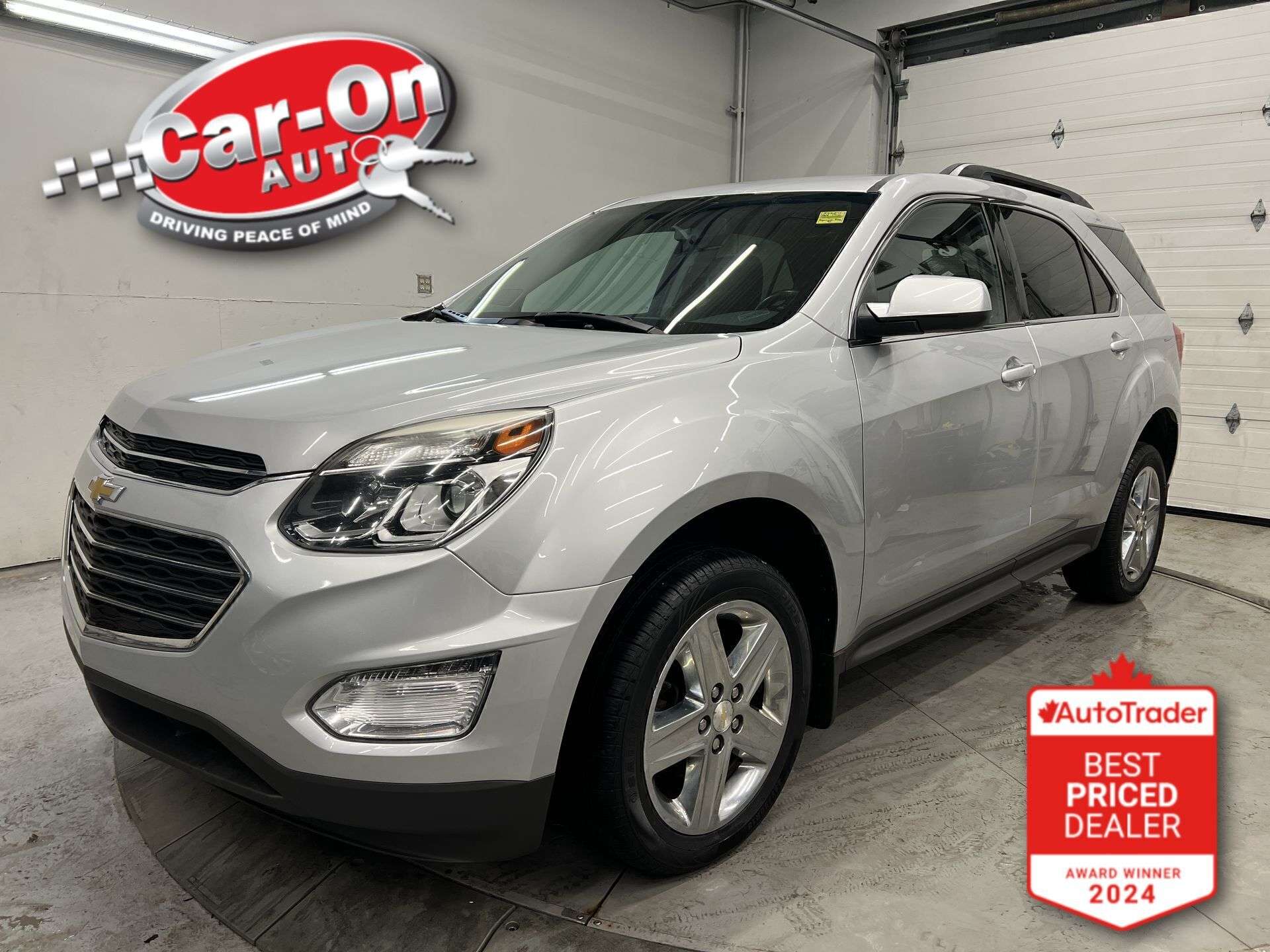 Silver 2016 Chevrolet Equinox SUV / Crossover All-Wheel Drive Automatic