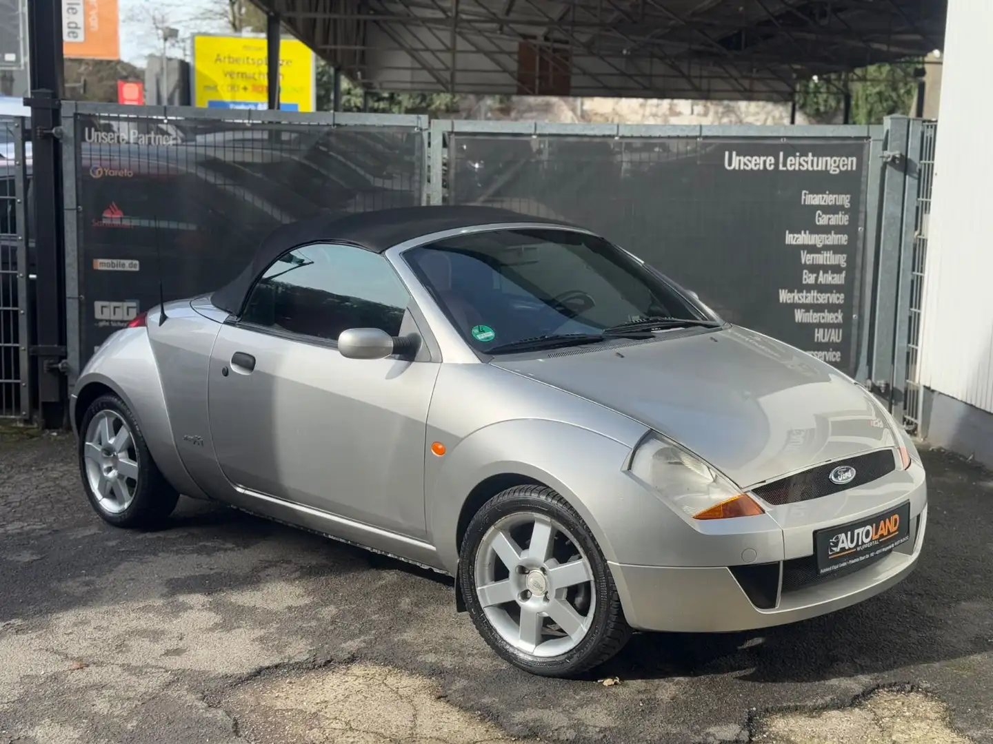 Ford Streetka Roadster 1.6l*KLIMA*LEDER*TÜV 02/2027 Silber - 1