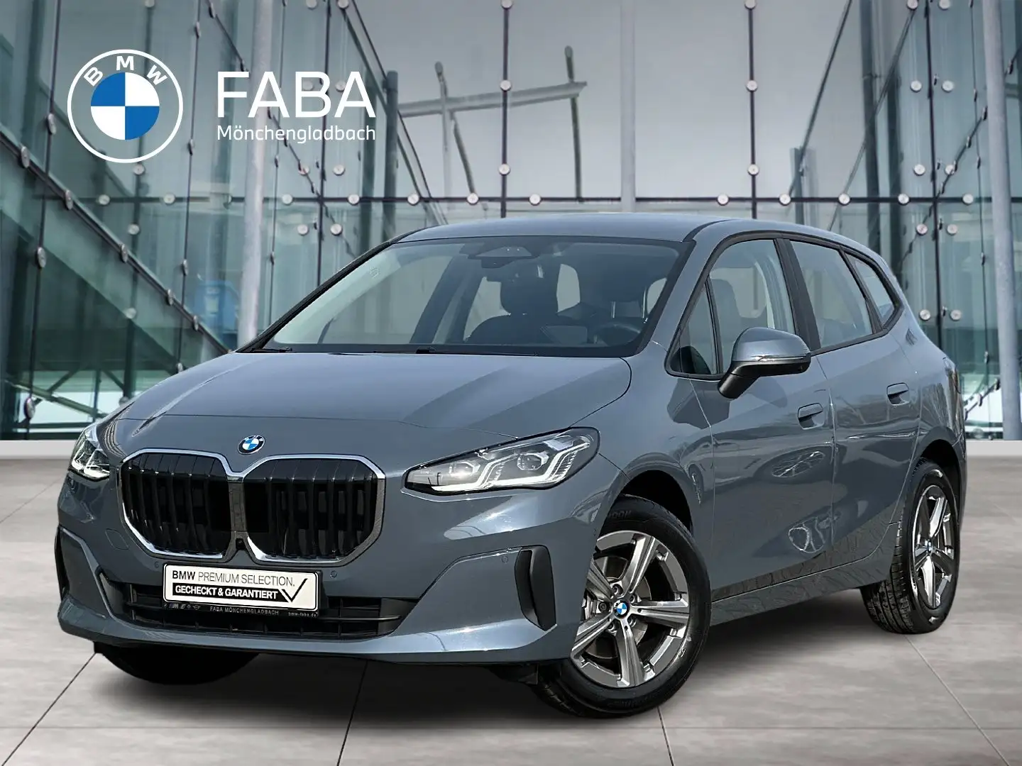 BMW 218 i Active Tourer Head-Up DAB LED WLAN RFK Shz Grau - 1