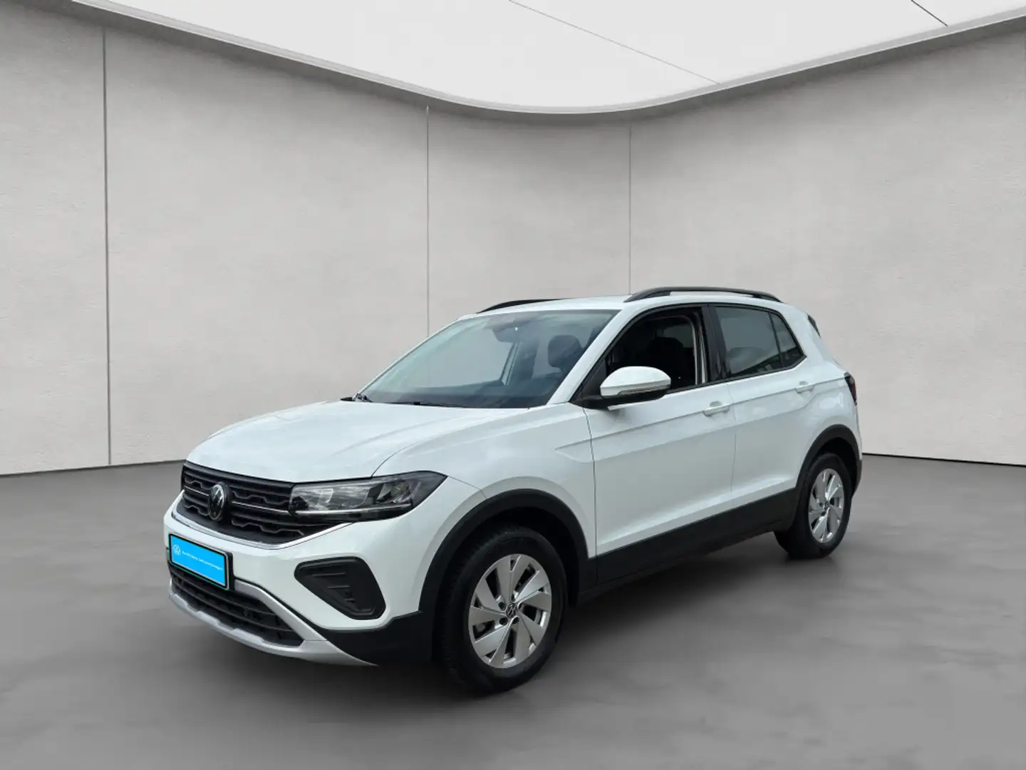 Volkswagen T-Cross 1.0 TSI OPF Life AHK GJR Sitzhzg Weiß - 2