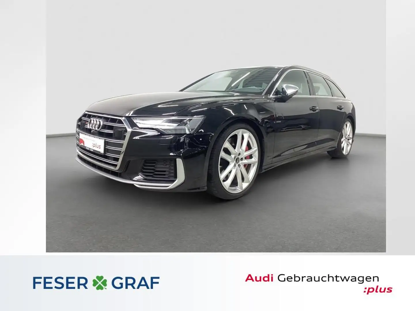Audi S6 Avant TDI Pano AHK 360° B&O Stdhz. ACC Schwarz - 1