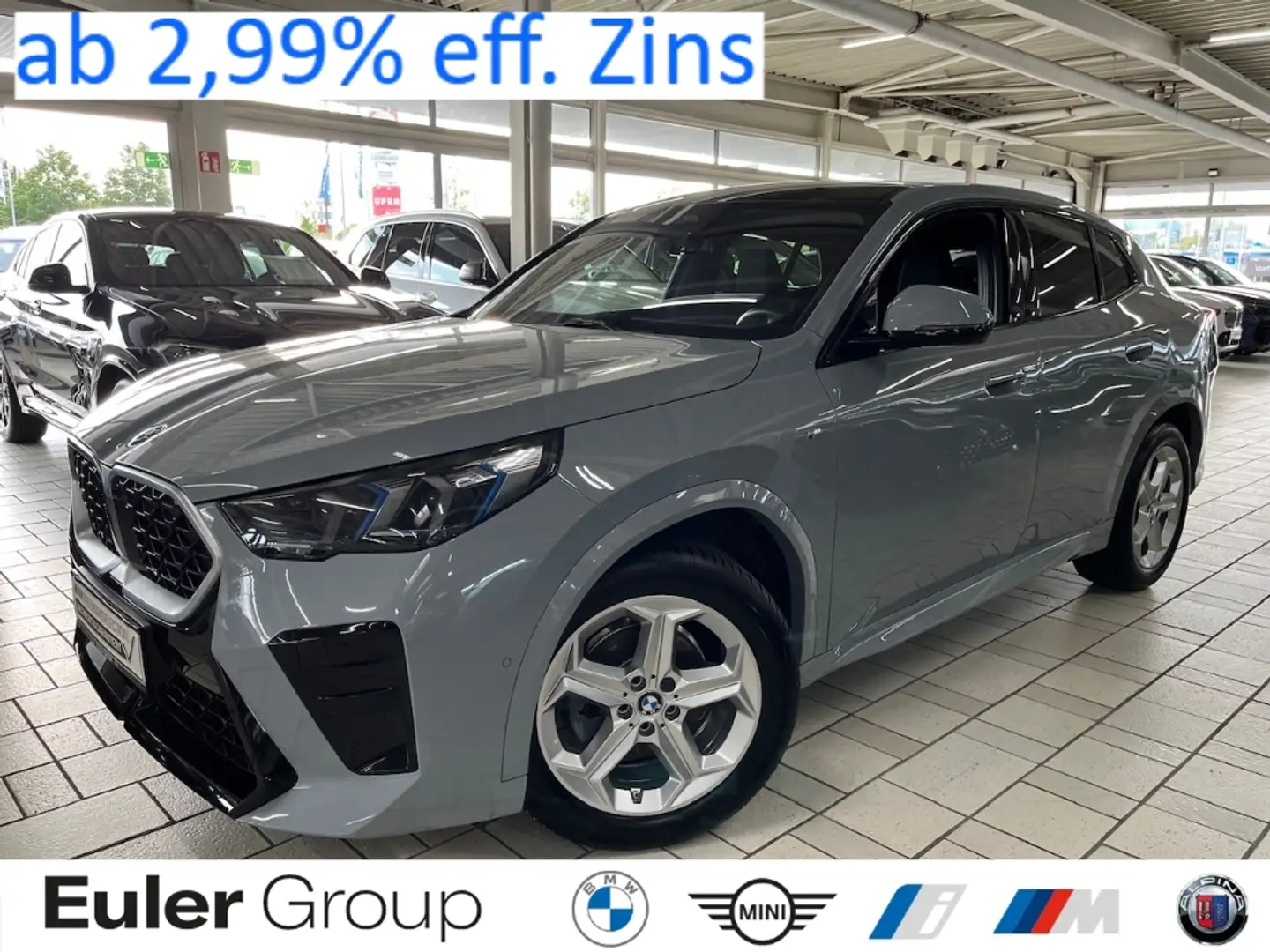 BMW X2 xDrive20d M Sport AHK Pano Aktivsitz Memory H/K ad Grau - 1