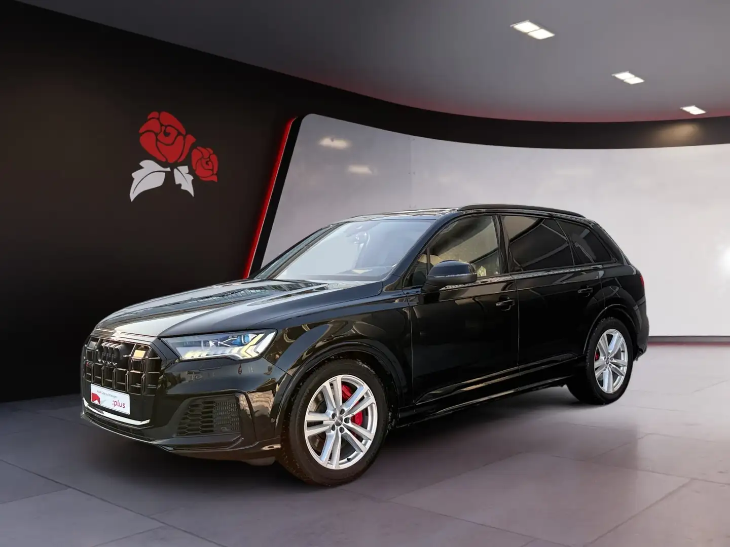Audi SQ7 4.0 TFSI quattro 7-Sitze AHK HUD ACC Pano Navi Ma Noir - 2