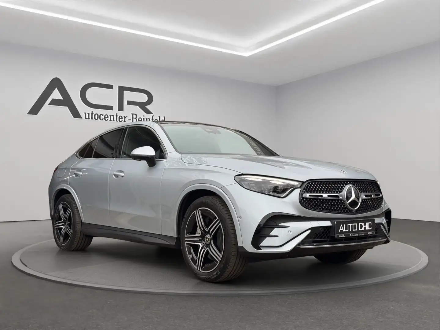 Mercedes-Benz GLC 300 d Coupe 4Matic AMG PANO/BUR/360°/AHK/Mem Argent - 1