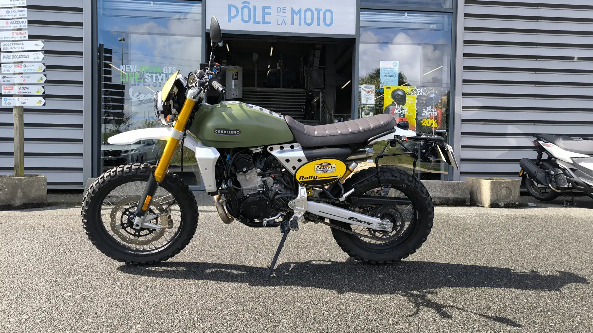 Fantic Caballero 500 Verde - 2