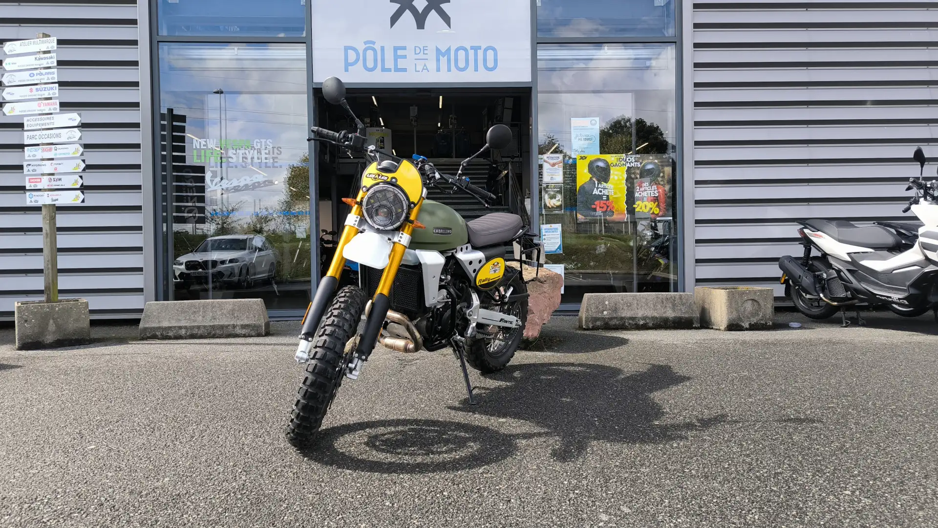 Fantic Caballero 500 Verde - 1