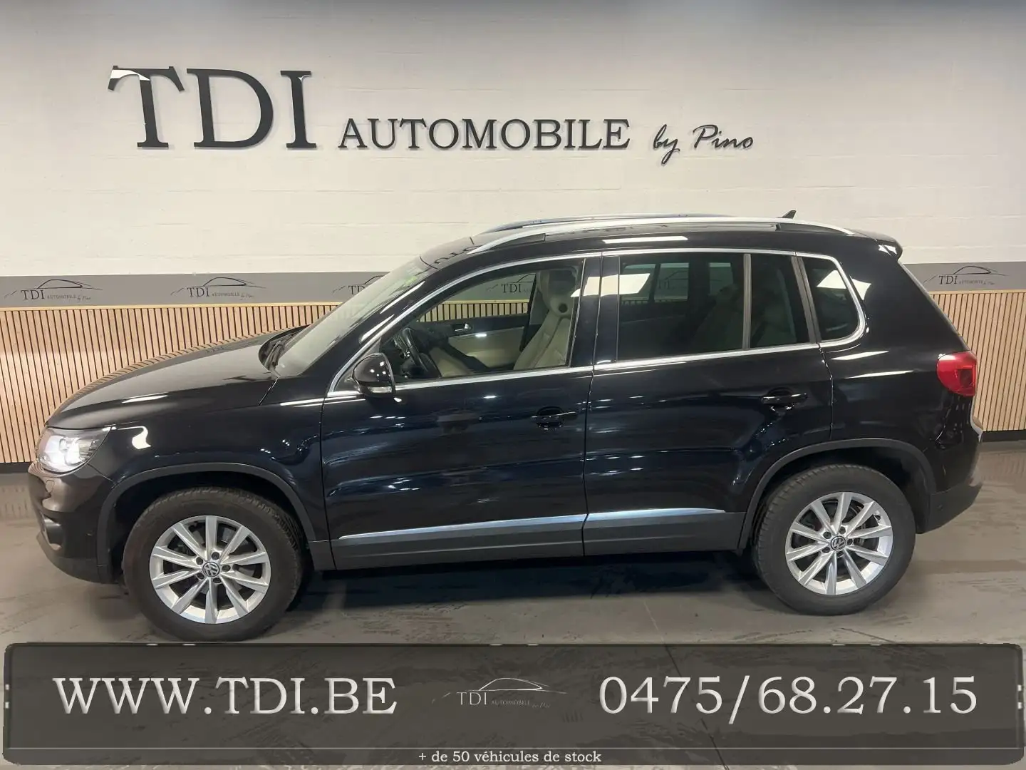 Volkswagen Tiguan Tiguan 2.0 CR TDi 4Motion Sport*Belge*136cv*✔ Zwart - 2