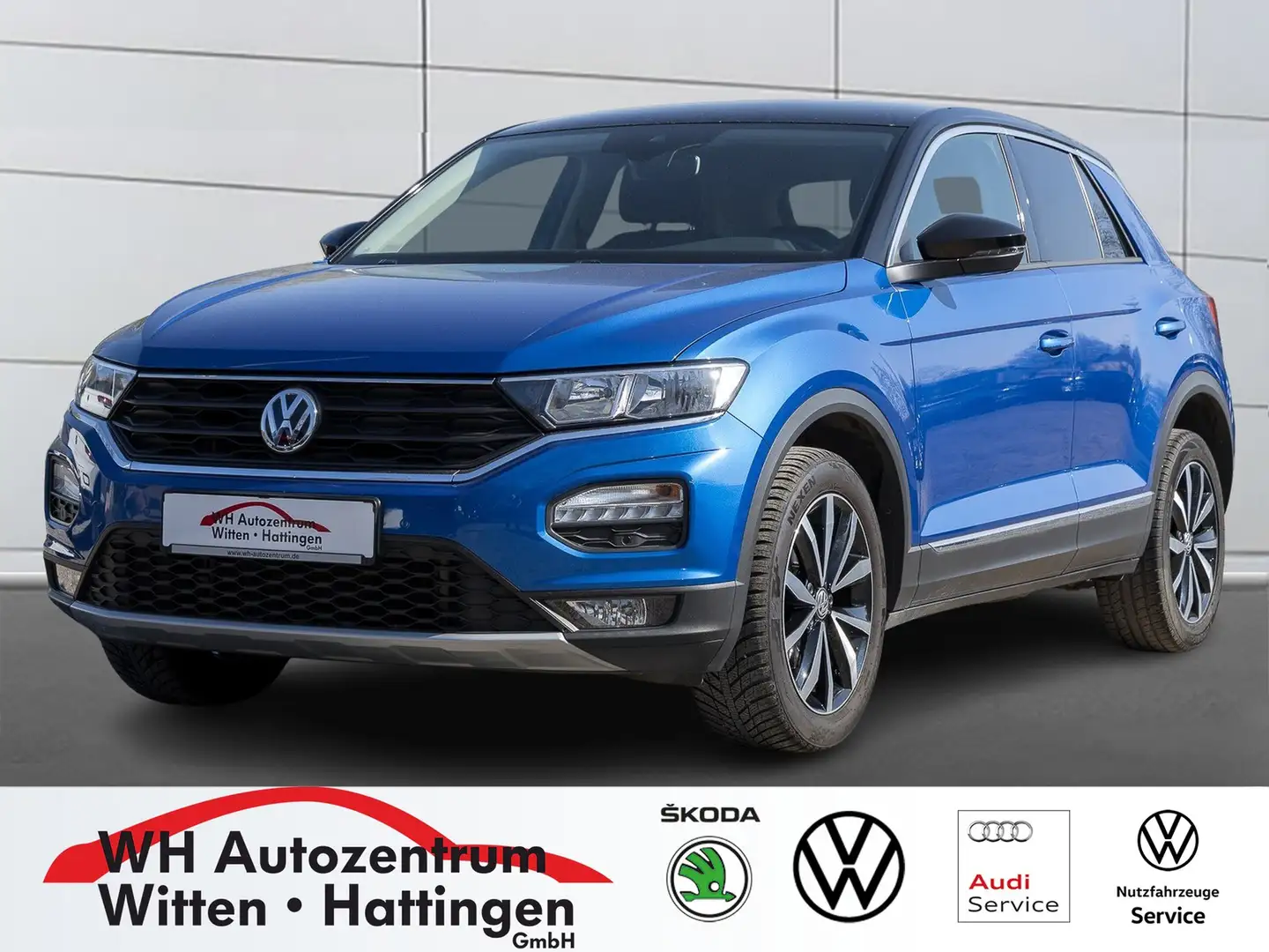 Volkswagen T-Roc 1.5 TSI Style NAVI GJ-REIFEN DWA PDC SITZHZG Bleu - 1