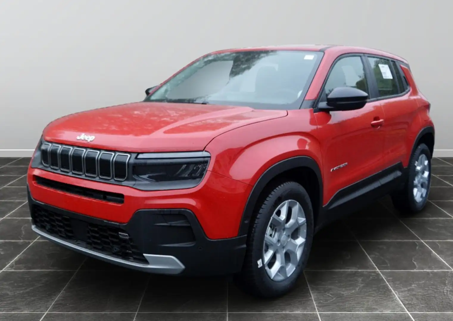 Jeep Avenger Avenger 1.2t. Altitude fwd 100cv-PELLE+WINTER PACK Rosso - 1