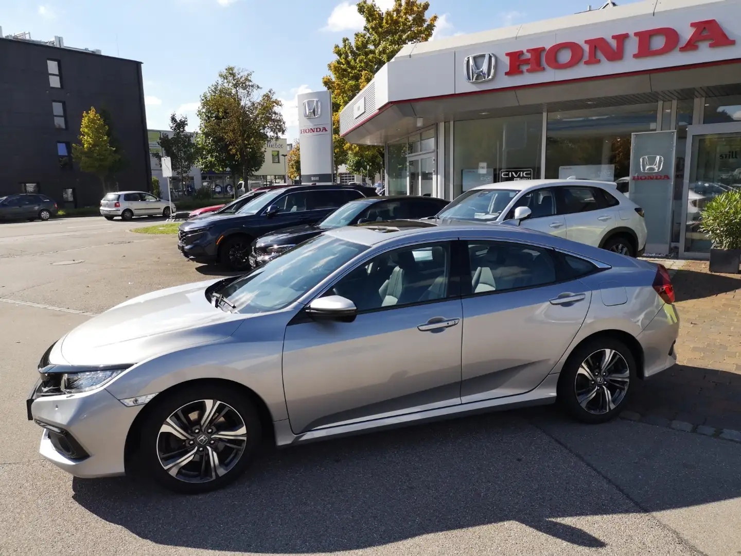Honda Civic 1.5 Executive Autom. Leder* LED+Navi+SD+SHZ Plateado - 2