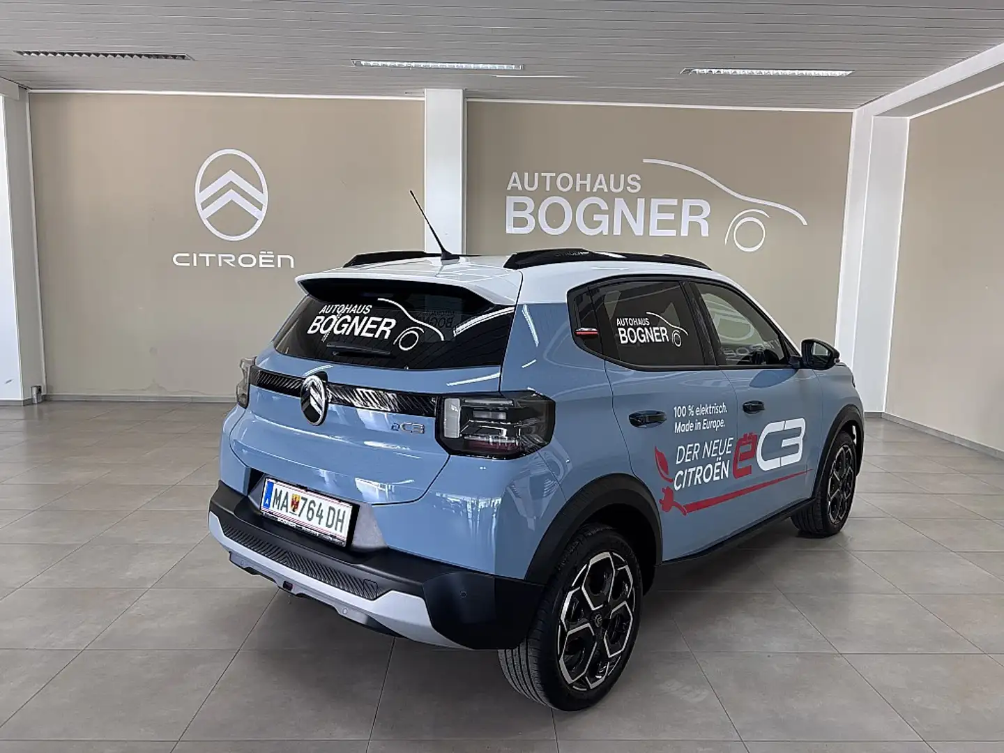 Citroen C3 Elektro Top Ausstattung Blauw - 2