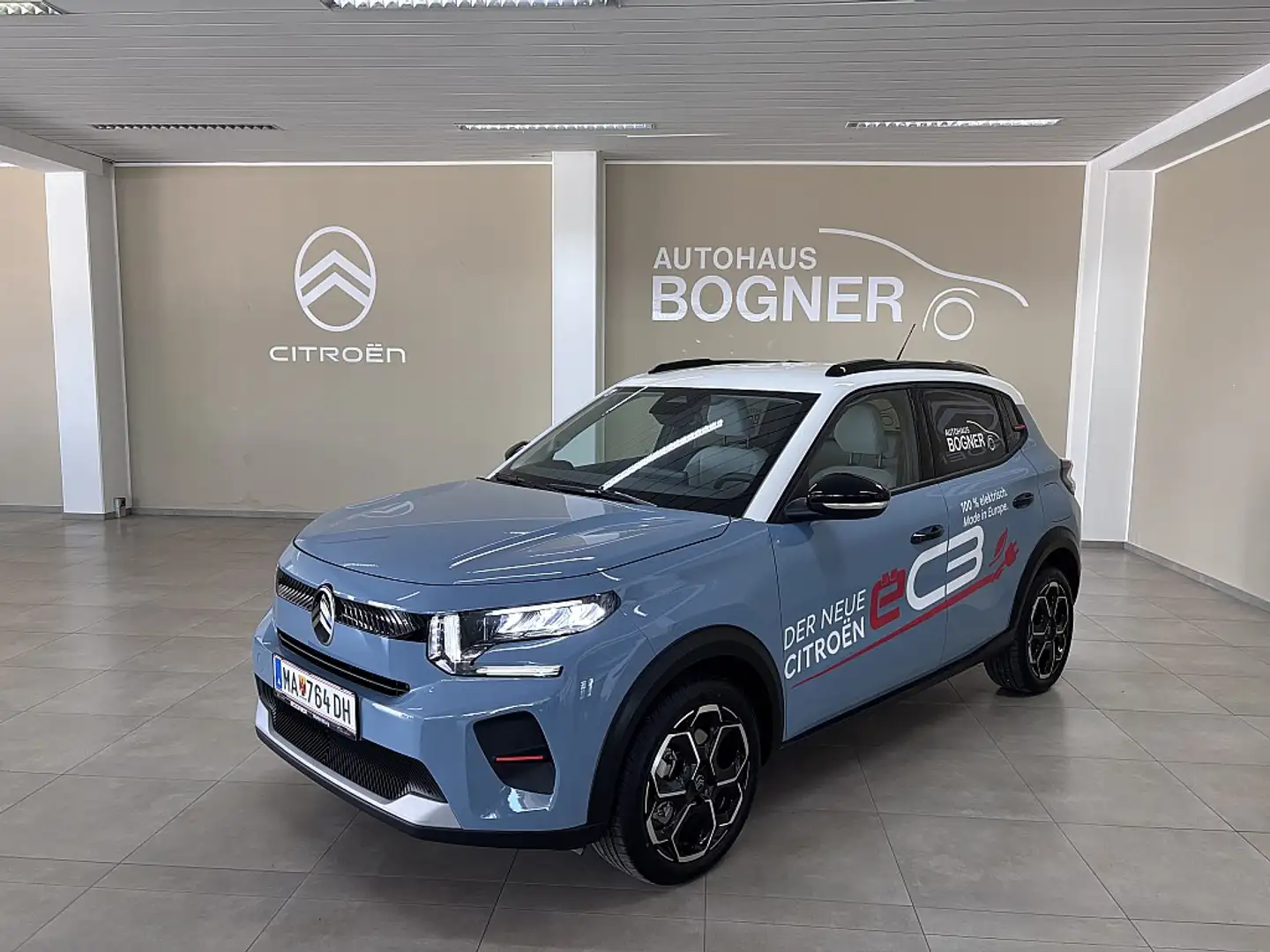 Citroen C3 Elektro Top Ausstattung Blauw - 1