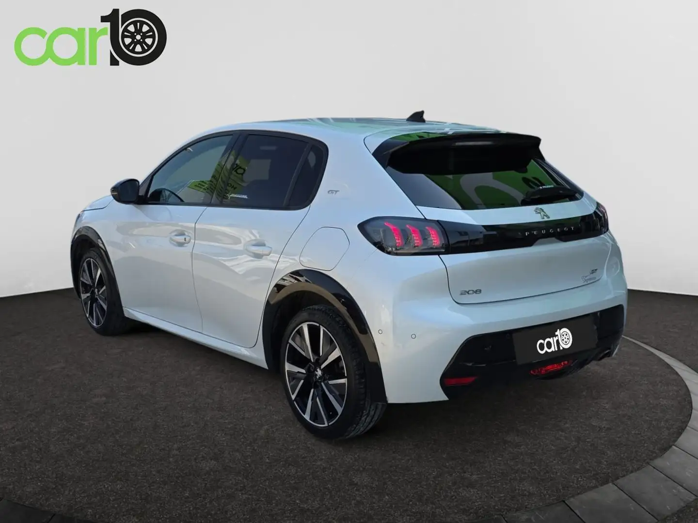 Peugeot 208 1.6BlueHDi GT Line 100 Blanc - 2