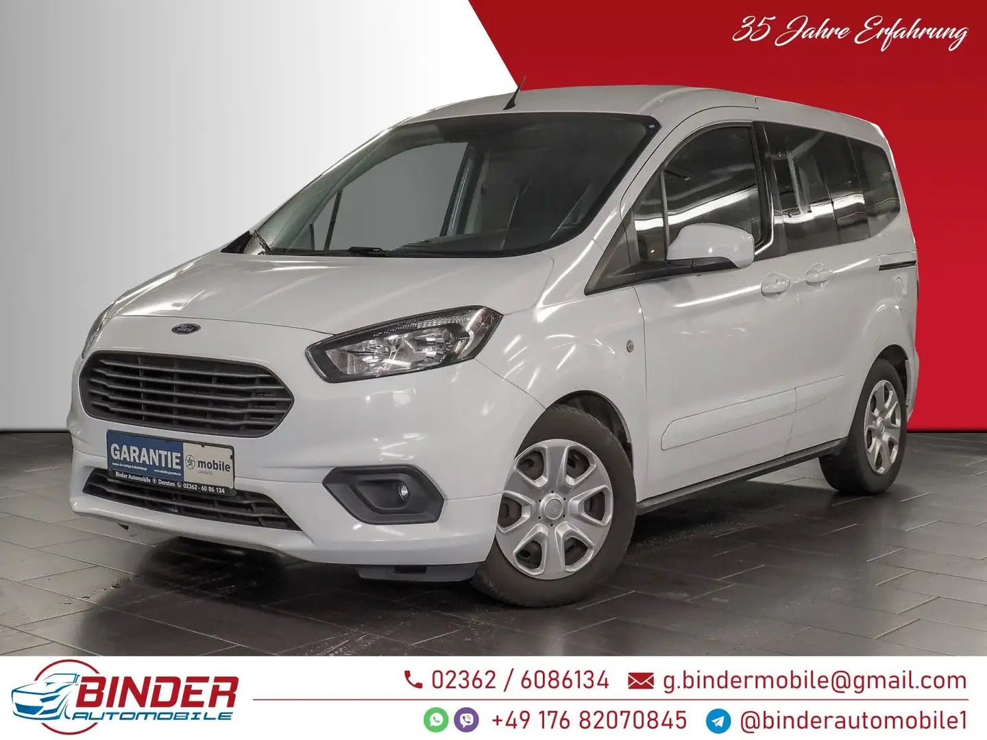 Ford Tourneo Courier Trend*SORGLOS-PAKET*GARANTIE*TOP Weiß - 1