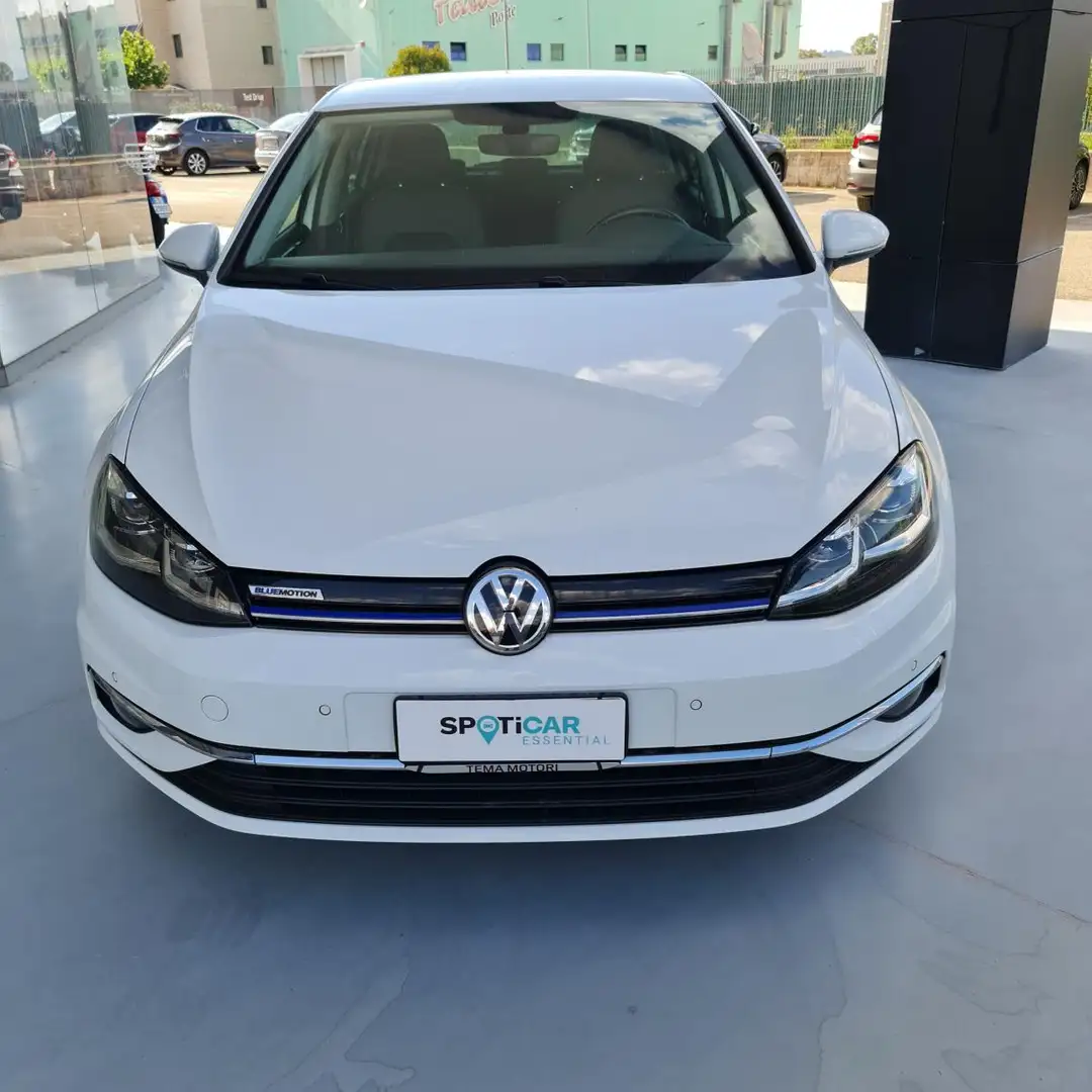 Volkswagen Golf 5 Porte 1.5 TGI BlueMotion Highline Blanc - 2