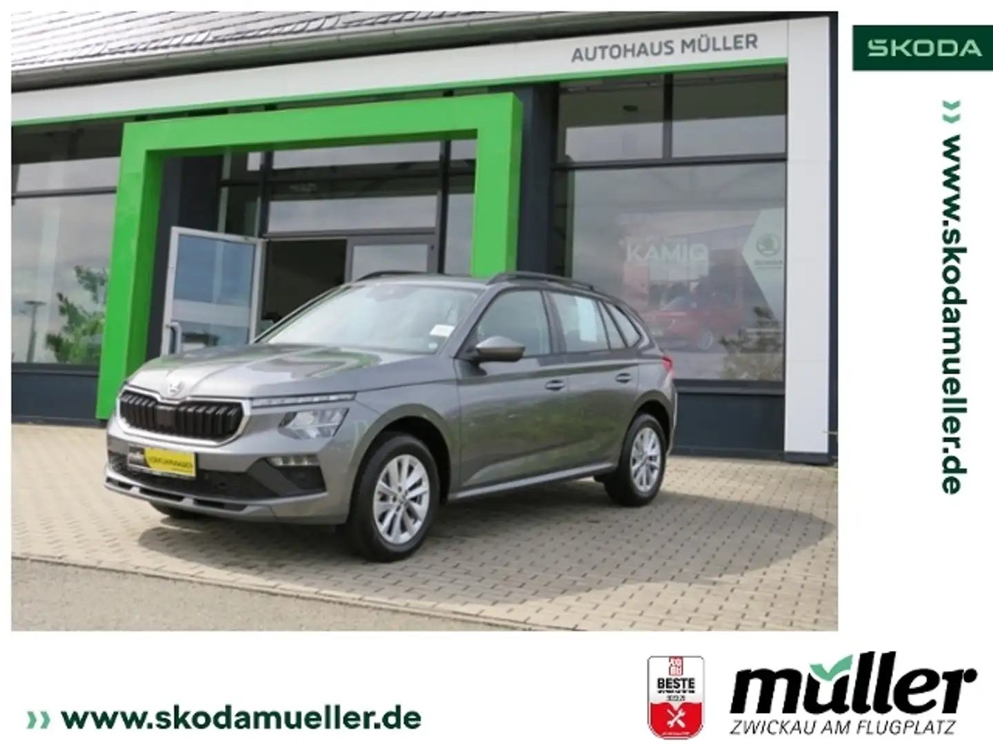 Skoda Kamiq Selection 1.0TSI 70kW RFK PDC beh.FS Grijs - 1
