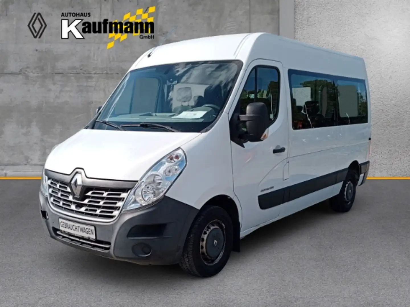 Renault Master Kombi L2H2 3,3t 3 RDC Klima Temp ESP DPF Spieg. be Weiß - 1