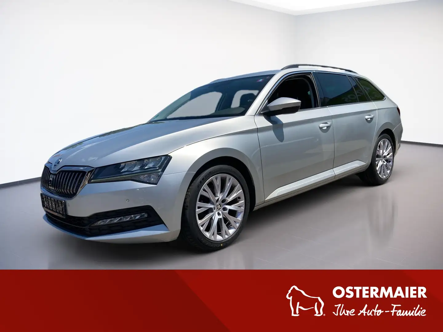 Skoda Superb Combi AMBITION 2.0TDI 200PS DSG LED.STDHZG.CANTON. Silber - 1