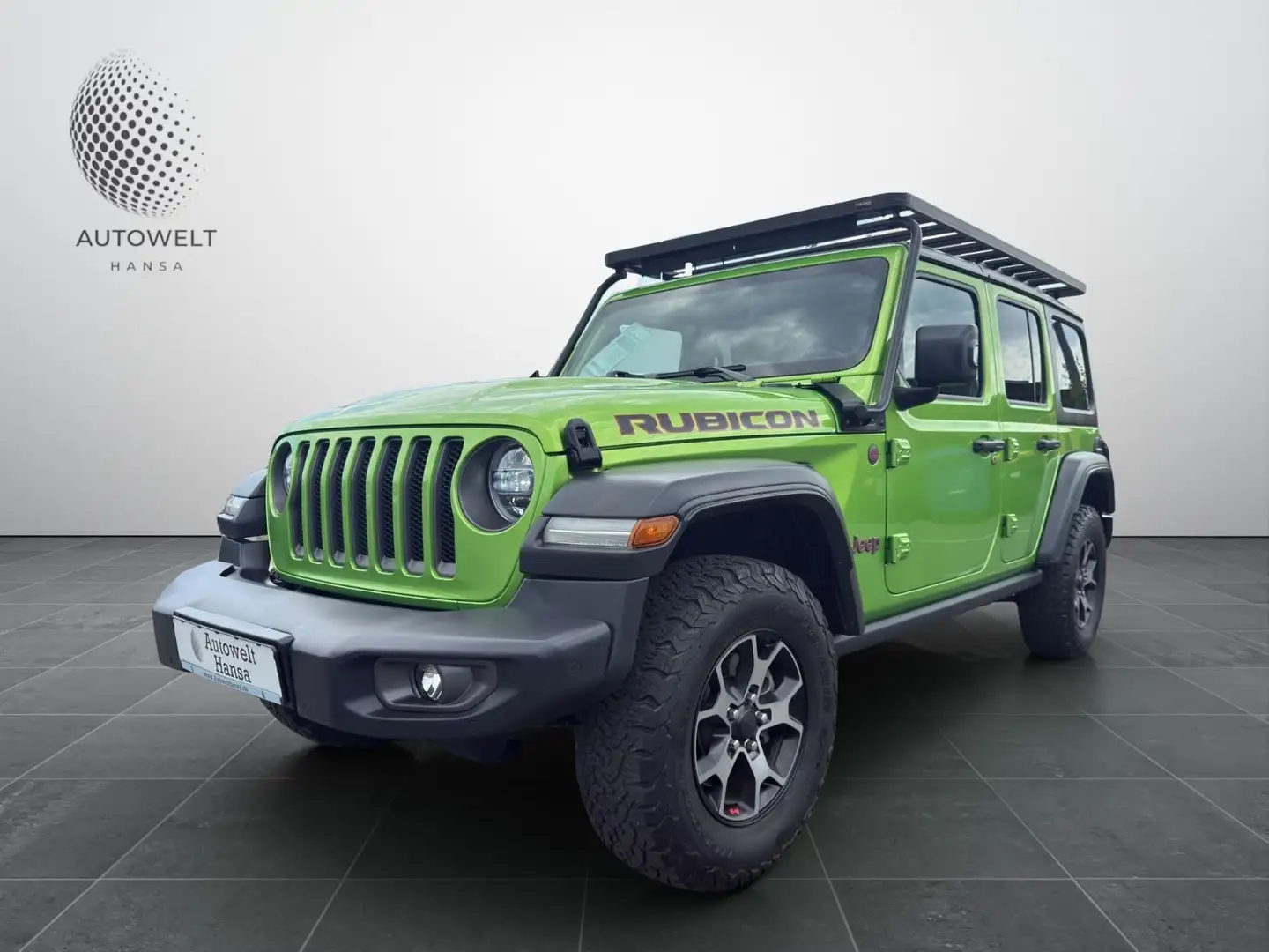 Jeep Wrangler Unltd.Rubicon"MOJITO"/ LED/HARDTOP/KAM Grün - 1