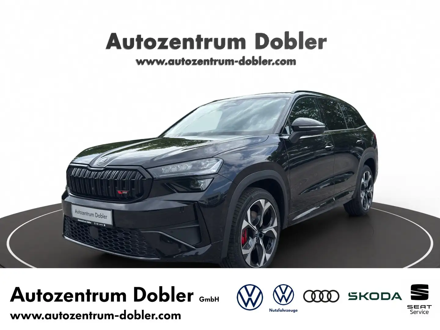 Skoda Kodiaq 2.0 TSI RS 4x4 /AHK/HEAD-UP/ASSISTENTEN LED Schwarz - 1