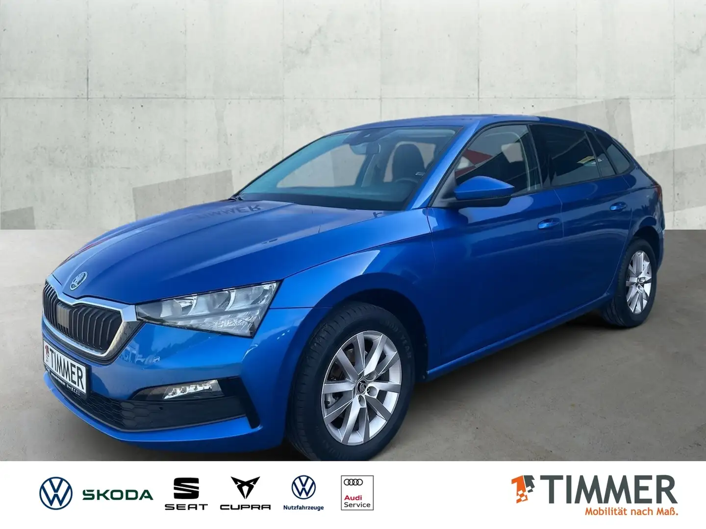 Skoda Scala 1.0 Ambition *Klima*Tempo*Smart-Link* Blu/Azzurro - 1