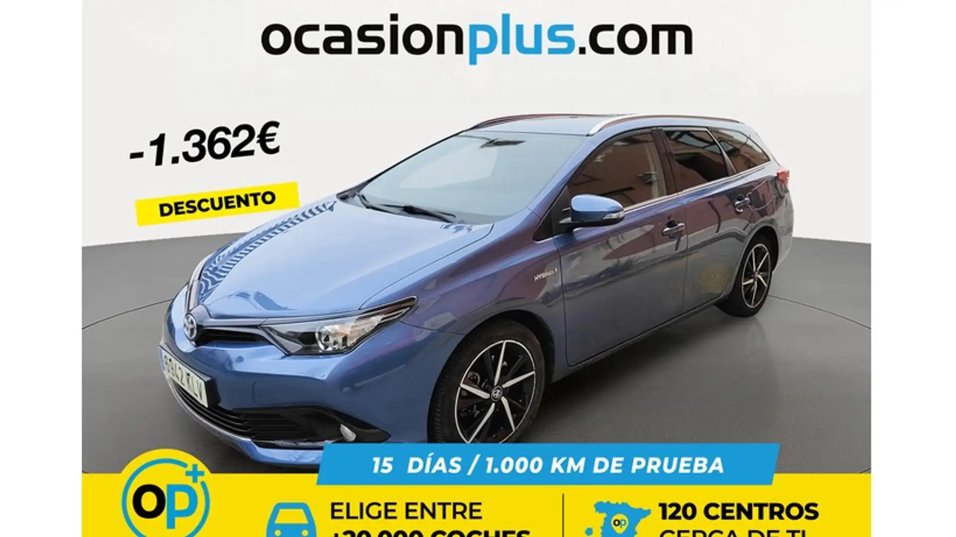 Toyota Auris Touring Sports hybrid 140H Feel! Edition Azul - 1