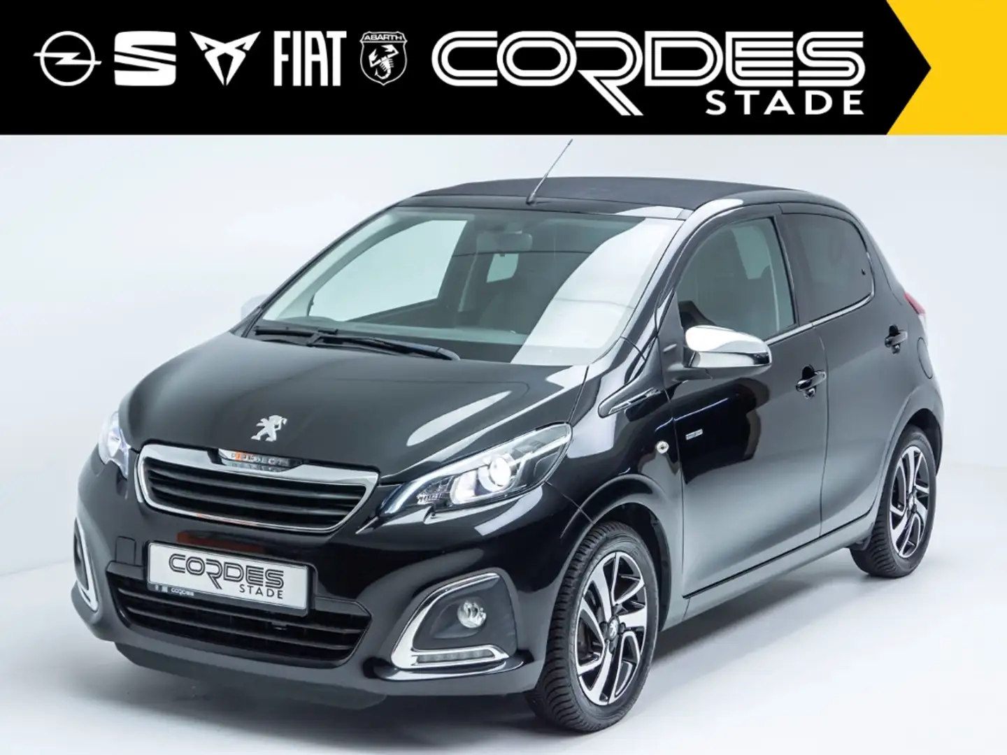 Peugeot 108 TOP Style 1.0 VTi Faltdach (57) Чорний - 2
