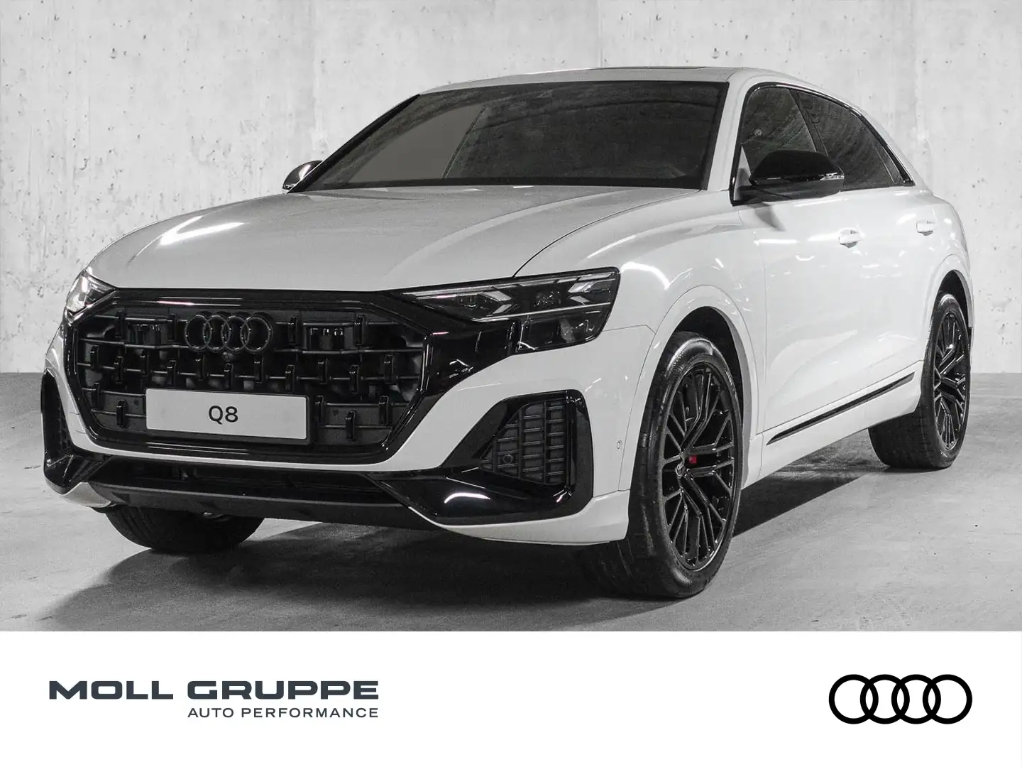 Audi Q8 SUV 50 TDI quattro 210(286)  tiptronic AHK Weiß - 1