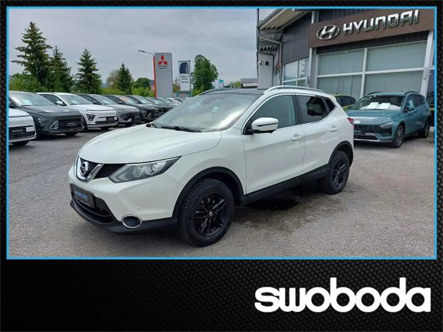 Nissan Qashqai 1,6 dCi Tekna Weiß - 1
