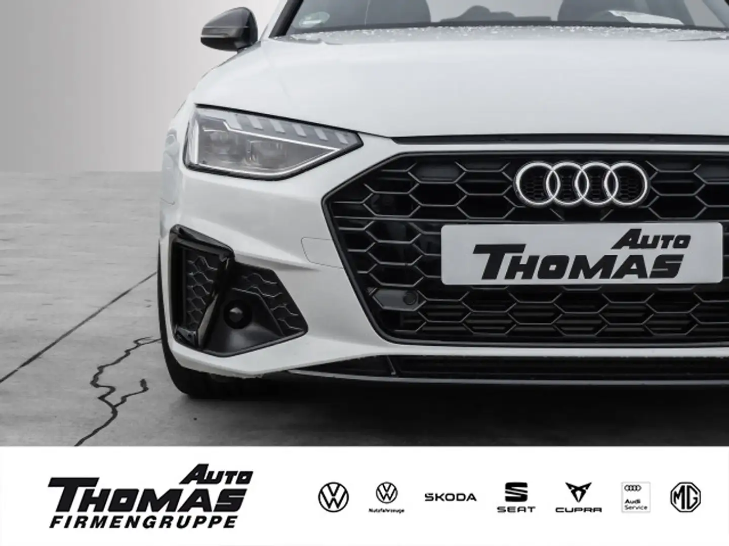Audi A4 S line 40 TFSI S tronic LED+B&O Weiß - 1
