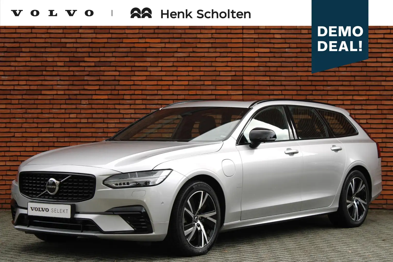Volvo V90 T6 Automaat Plug-In Hybrid AWD Plus Dark | Premium Grau - 1