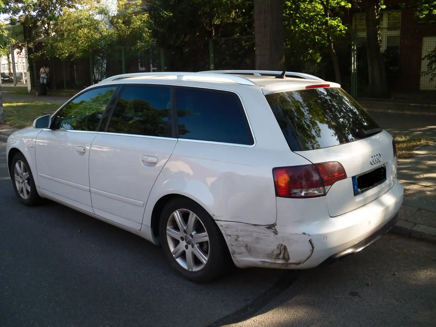 Audi A4 Avant 2.0 TDI Edition Sport,Aut,Leder,Xenon Blanco - 2