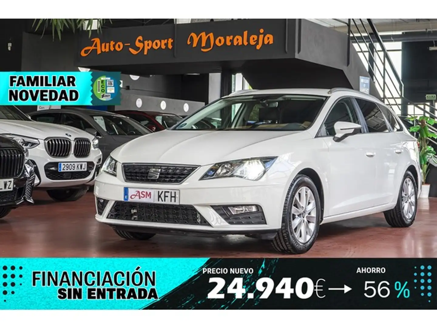 SEAT Leon ST 1.4 TGI GNC S&S Style 110 Gelb - 1