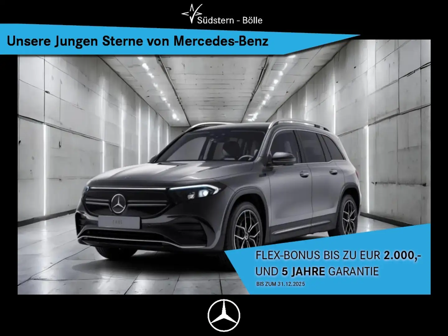 Mercedes-Benz EQB 300 4M AMG+AMBIENTE+DISTRO+360-AUG-REALITY Grau - 1