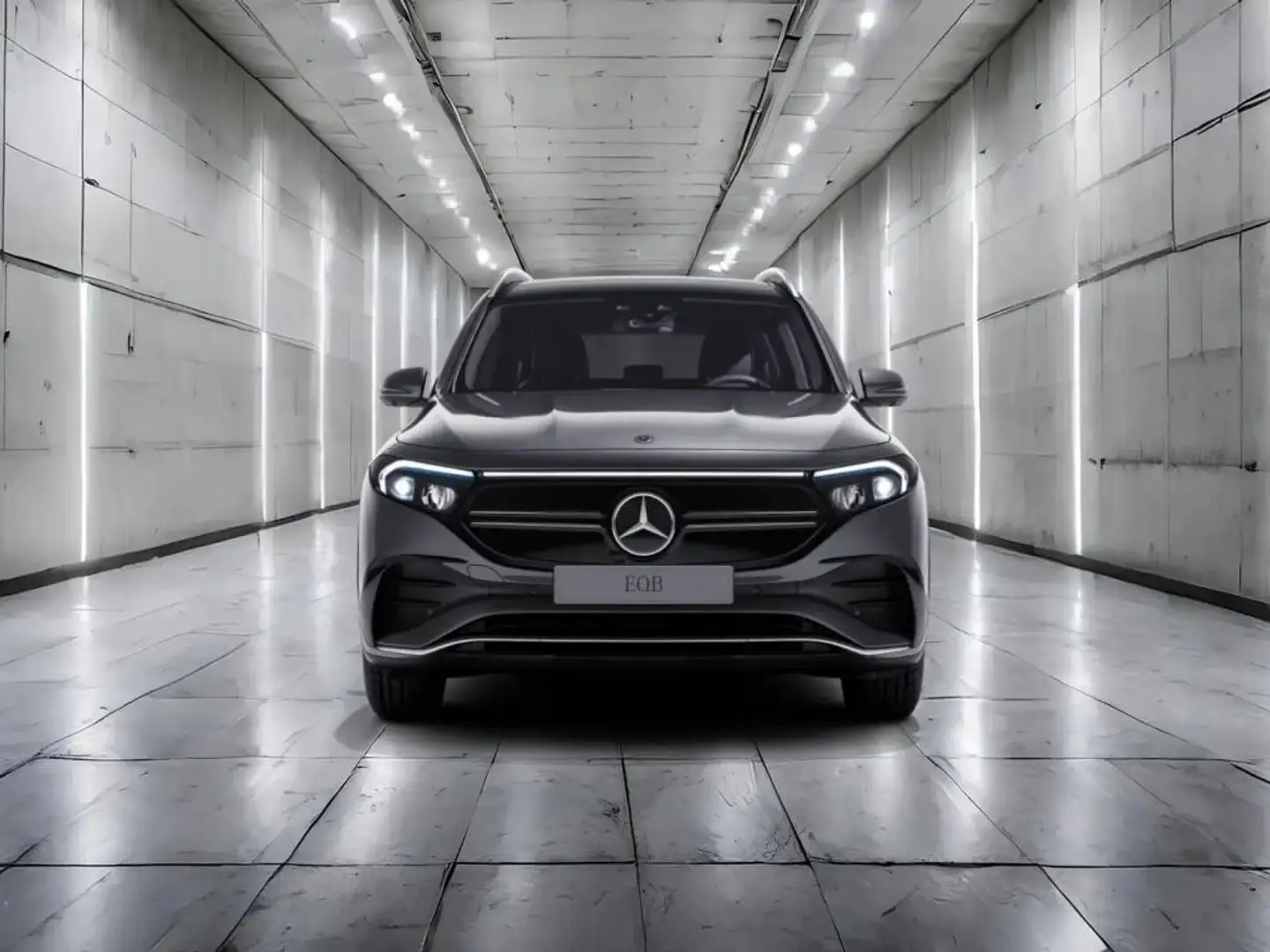 Mercedes-Benz EQB 300 4M +AMG+DISTRO+SHZ+AMBIENTE+PANO-DACH Grau - 2