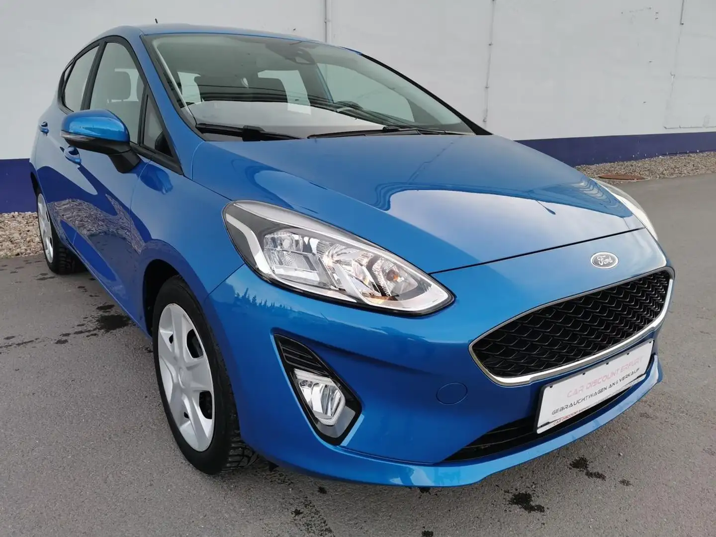 Ford Fiesta 1.1 Cool&Connect S/S+1.Hand+Klima+DAB+ Bleu - 2