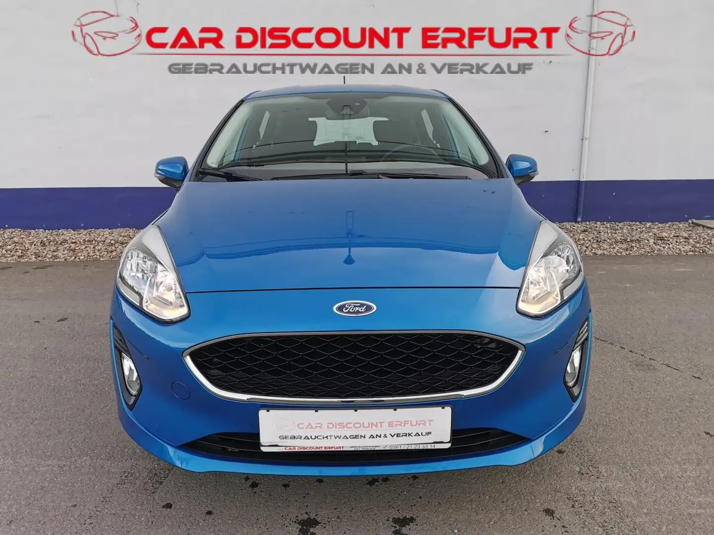 Ford Fiesta 1.1 Cool&Connect S/S+1.Hand+Klima+DAB+ Bleu - 1