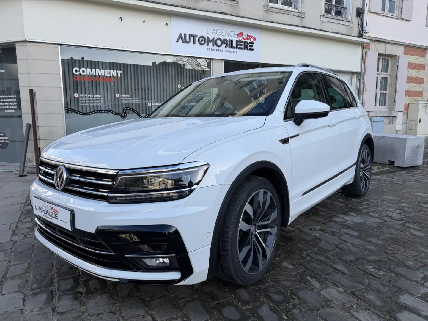 Volkswagen Tiguan Allspace 2.0 TDi 16V BMT 4Motion DSG7 150 cv Boîte auto Weiß - 1