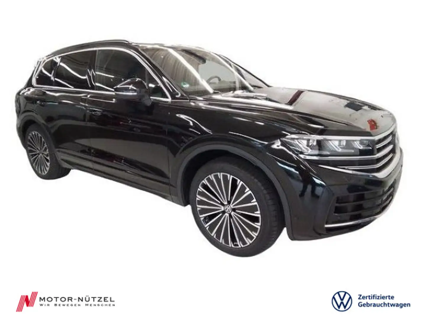 Volkswagen Touareg 3.0 TSI 4M 5JG+IQ+NAV+AHK+PANO+STDHZG+21 Schwarz - 1
